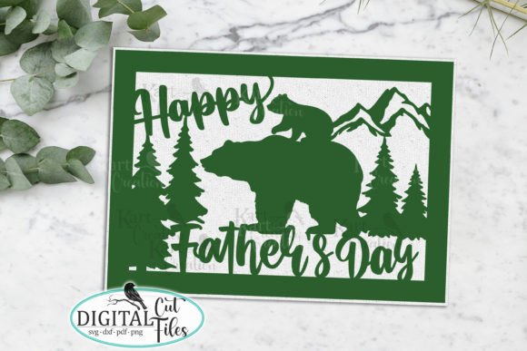Download Happy Fathers Day Card Svg Cut File - Card Collection