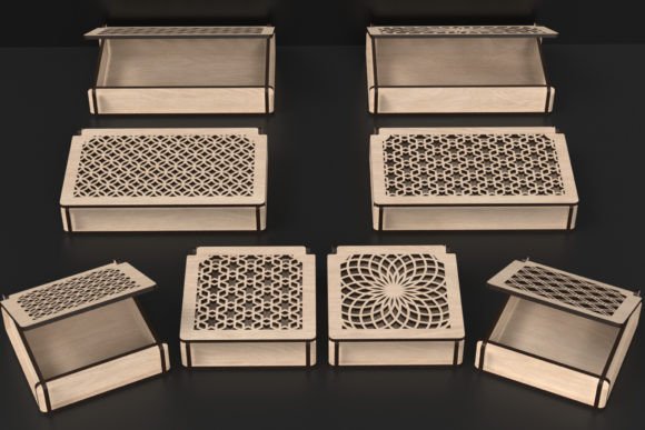 Download Laser Cut Jewellery Box Svg Files - Box Collection