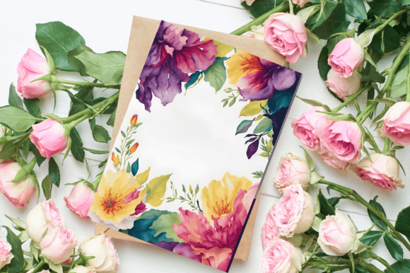 Download Watercolor Invitation Card Background - Card Collection